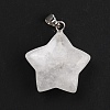 Natural Quartz Crystal Pendants G-I319-01P-04-2