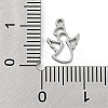 Laser Cut 304 Stainless Steel Charms STAS-G323-04P-3