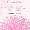 500Pcs UV Plating Acrylic Beads OACR-SP0001-85A-2