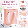 6Pcs Rectangle Paper Gift Storage Bags with Ribbon Handles ABAG-TA0001-65D-3