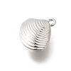 Ocean Theme Brass Charms KK-C096-13D-P-2