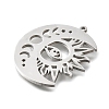 304 Stainless Steel Pendants LS-STAS-S178-06P-2