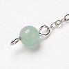 Chakra Natural Green Aventurine Dowsing Pendulums X-G-F516-01F-4