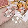16Pcs 8 Style Stainless Steel Pendants STAS-SZ0002-01-3