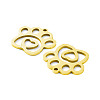 Ion Plating(IP) 201 Stainless Steel Pendants STAS-A090-27G-3