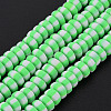 Handmade Polymer Clay Beads Strands CLAY-N008-042H-2