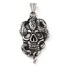 304 Stainless Steel Big Pendants X-STAS-A083-13AS-1
