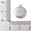 Brass Pave Clear Cubic Zirconia Pendants LS-KK-L238-06P-3