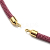 Nylon Cords Necklace Making AJEW-P116-03G-01-2
