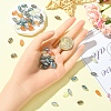 60Pcs 6 Colors Transparent Electroplate Glass Beads EGLA-YW0005-38-3