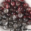 50Pcs Opaque UV Reactive Beads RESI-YW0005-93K-1