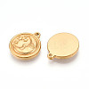 304 Stainless Steel Pendants STAS-N109-106G-2