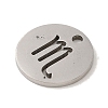 Non-Tarnish 201 Stainless Steel Charms STAS-E217-10P-04-2