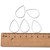 Brass Linking Rings X-KK-T037-06P-NF-4
