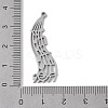 Non-Tarnish 304 Stainless Steel Pendants STAS-B062-17P-3