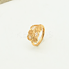 Adjustable Vintage Brass Open Cuff Rings for Women TS0392-2-2