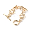 Brass Chain Extender KK-U052-08G-1