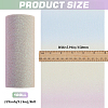 10 Yards Rainbow Color Polyester Tulle Fabric Rolls OCOR-WH0082-136C-2