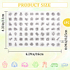 Daily Theme Transparent Silicone Stamps Set DIY-WH0028-69A-2