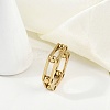 Ion Plating(IP) 304 Stainless Steel Finger Ring for Women RJEW-A052-03A-G02-1