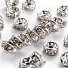 316 Surgical Stainless Steel Crystal Rhinestone Spacer Beads X-STAS-N032-04P-1