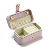 PU Imitation Leather Jewelry Box LBOX-E001-01B-4