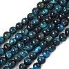 Grade B Natural Tiger Eye Beads Strands G-F591-18-6mm-02-2