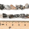 Raw Rough Natural African Black Opal Beads Strands G-M453-D02-5