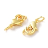 Rack Plating Brass Lobster Claw Clasps KK-F090-26G-01-2