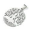 Non-Tarnish 201 Stainless Steel Pendants STAS-U003-21C-P-2