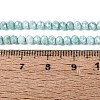 Anti-Tarnish Electroplate Rondelle Glass Beads Strands EGLA-T021-3mm-17-06-4