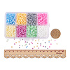8/0 Round Glass Seed Beads SEED-PH0006-3mm-04-4