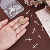 60Pcs 3 Styles Brass Pendants KK-HY0003-88S-3