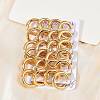202 Stainless Steel Polishing Hoop Earrings EJEW-M106-02G-06-2