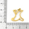 304 Stainless Steel Pendants LS-STAS-R137-01G-X-3