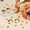 80Pcs 304 Stainless Steel Clip-on Earring Findings STAS-SP0001-25G-5
