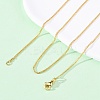Brass Curb Chains Necklaces for Women NJEW-D302-73G-1