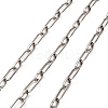 304 Stainless Steel Oval Link Chains CHS-A016-71P-A-1