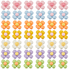 112Pcs 7 Colors Opaque Resin Decoden Cabochons CRES-SC0003-08-1
