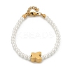 Plastic Imitation Pearl Beads Bracelets for Women BJEW-M056-10G-01-3