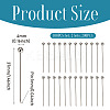 2 Sets Stainless Steel Ball Positioning Head Pins FIND-TA0009-26P-3