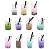 20Pcs 2 Styles Glass Bottle Pendants CRES-YW0002-63-1
