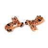 Printed Opaque Resin Beads RESI-N043-19B-2