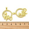 Real 18K Gold Plated Brass Pendants KK-L209-027G-3