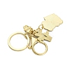 Rack Plating Panda Zinc Alloy Enamel Pendant Keychain KEYC-G064-01C-3