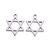Tarnish Resistant 201 Stainless Steel Pendants STAS-F221-16P-1