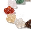 Natural & Synthetic Mixed Gemstone Beads Strands G-P520-A03-01-4
