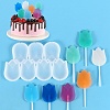 Tulip Shape Food Grade Silicone Lollipop Molds LS-DIY-D069-13-1