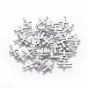 Tarnish Resistant 304 Stainless Steel Tiny Cross Charms STAS-L234-077P-1