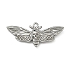 304 Stainless Steel Pendants STAS-P446-06P-1